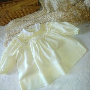Charming Yellow Baby Dress